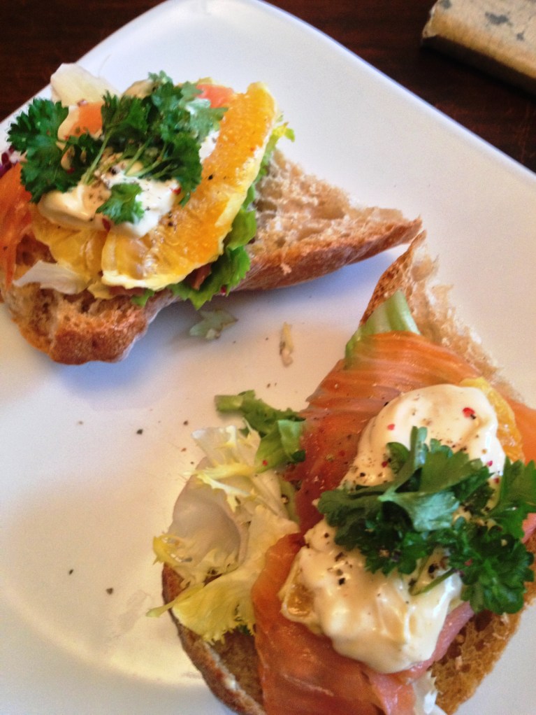 losoś z pomarańczą